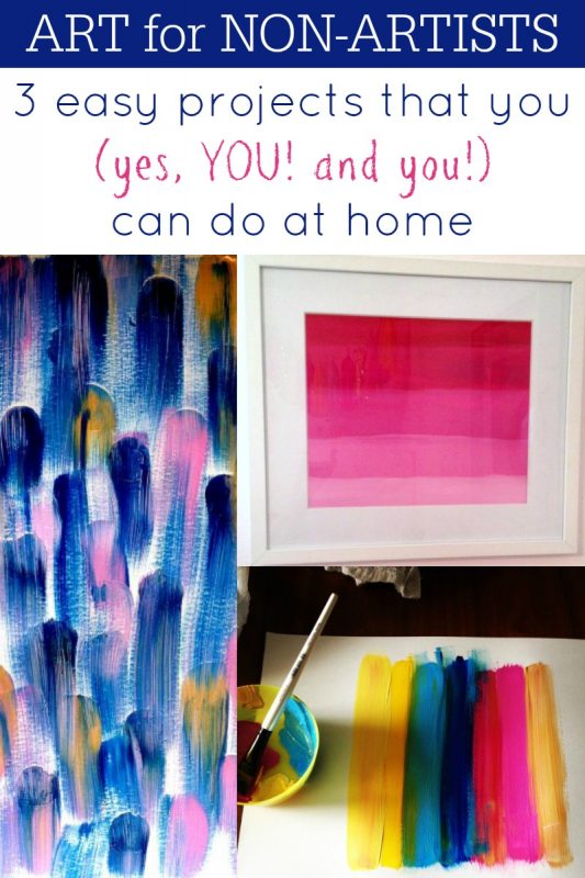 3 easy diy art projects that you can do at home via @Remodelaholic