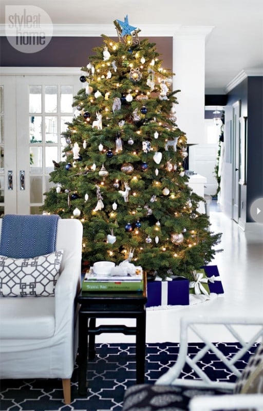 Non-traditional Holiday Colors @Remodelaholic
